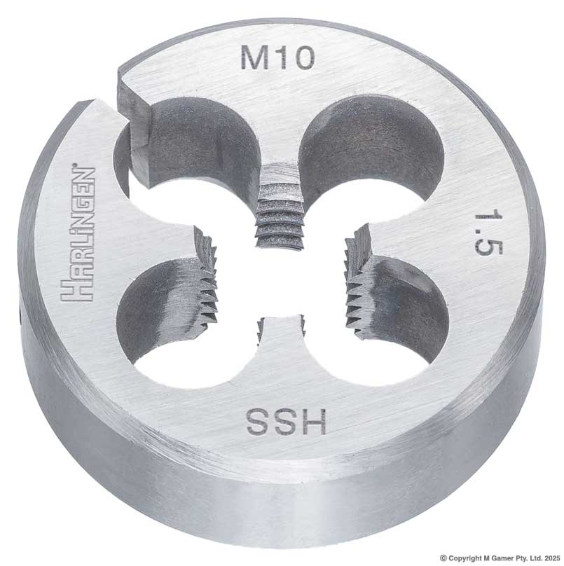 M10 x 1.5mm HSS Round Die